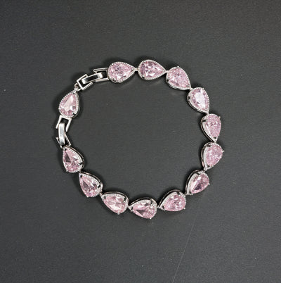 Crystal Bracelet Pink 1